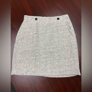 Black/white grey mini skirt. H&M
